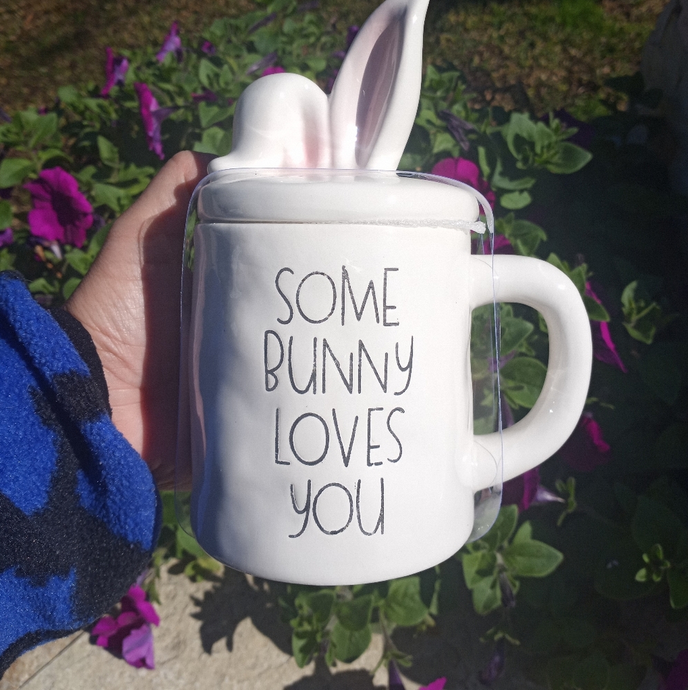 Bunny mug toppers